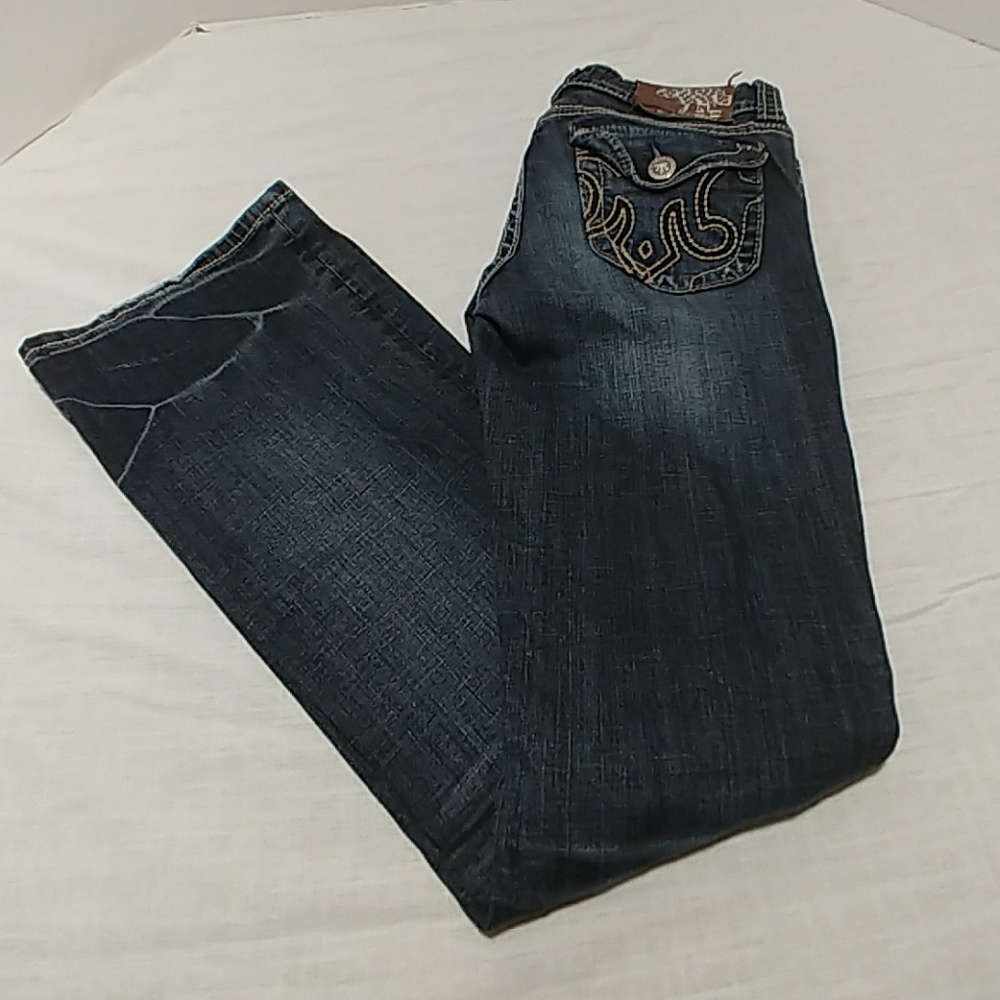 MEK Denim Jeans Natal Boot waist 25 Buckle